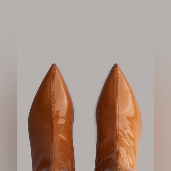 New rag & bone Brea Tall Boot in Patent Textile - Picture 4 of 11